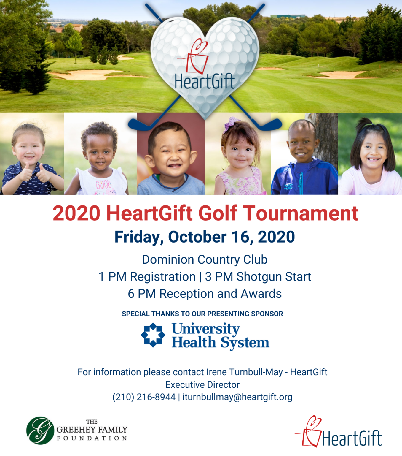 2020 San Antonio Golf Tournament HeartGift