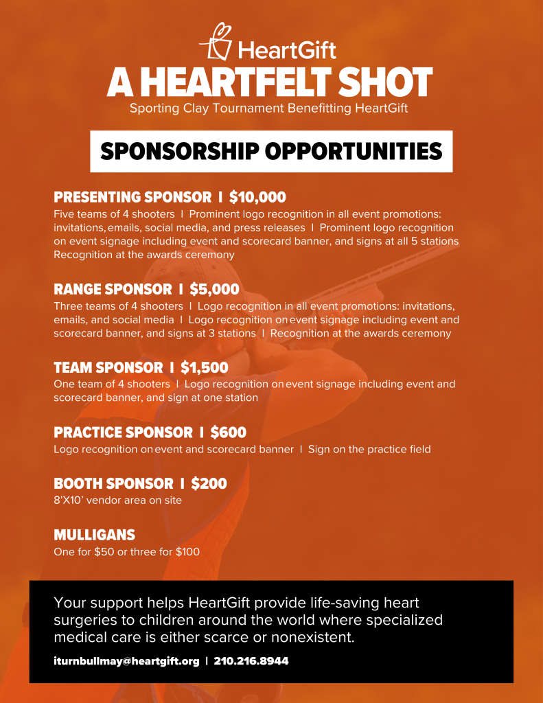2026 SA Sporting Clay Sponsorship Flyer (1)